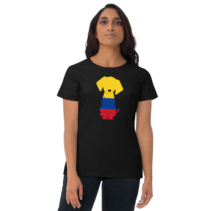 Perrito - Camiseta de manga corta para mujer